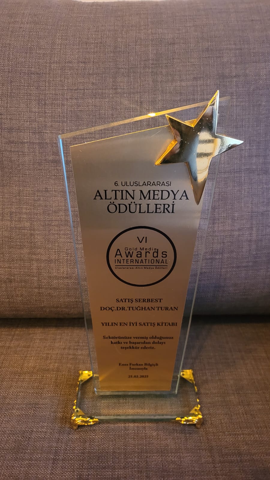 6. ULUSLARARASI ALTIN MEDYA ÖDÜLLERİ