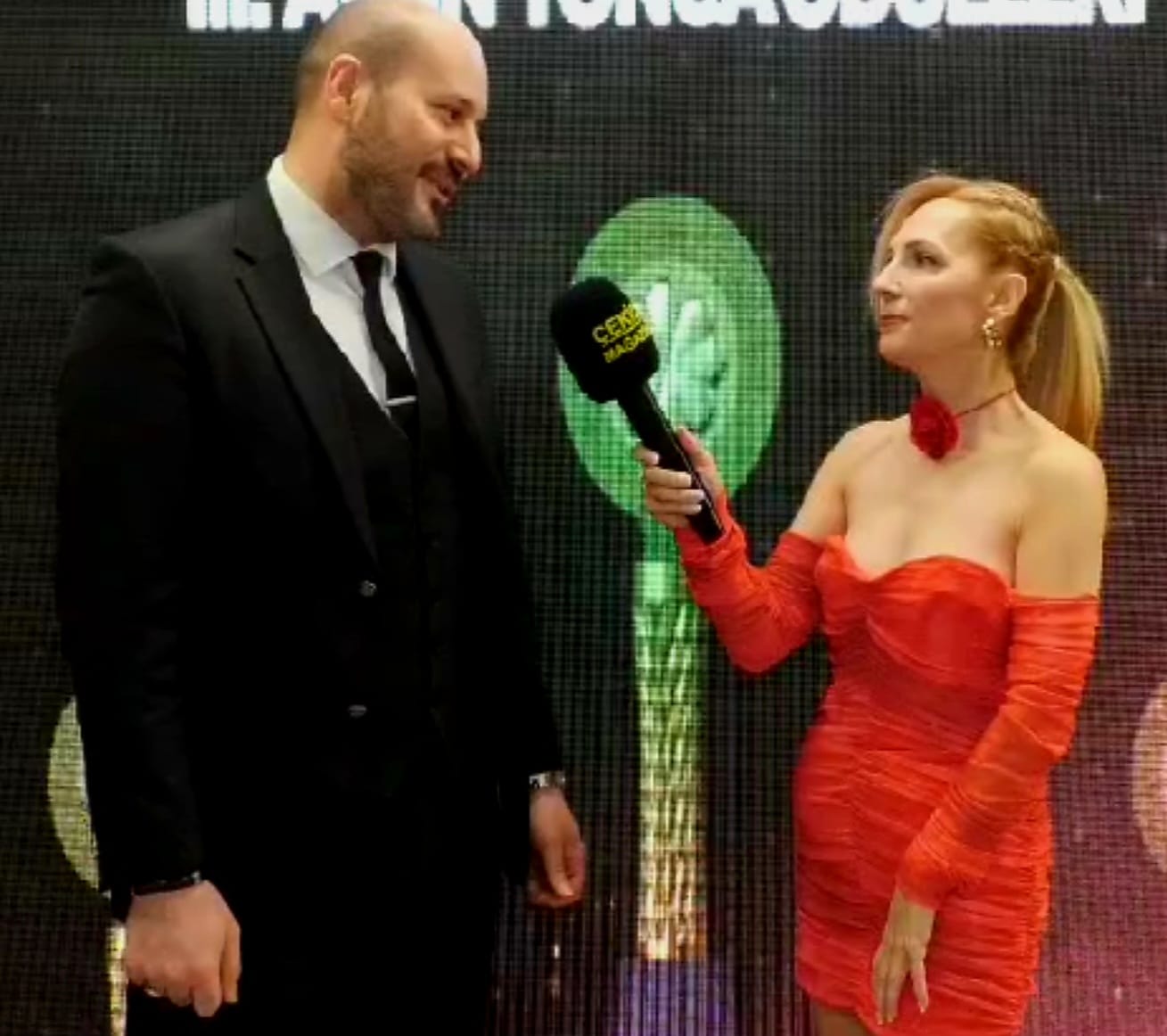 BİR TÖRENDE SEVGİLİ ŞENİZ ULUSOY RÖPORTAJINDAN...