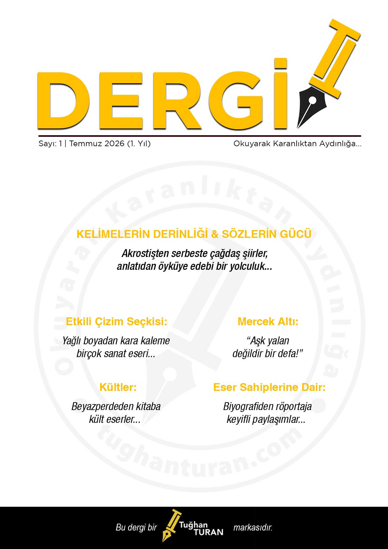 Dergi TT'nin Temmuz 2026 Sayısı Yayında...